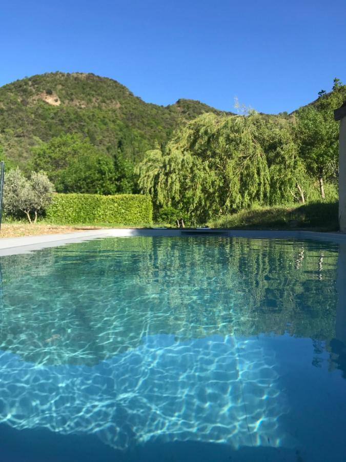 Estive Des Angelettes Piscine Chauffee Sauna Saint-Ferréol-Trente Buitenkant foto