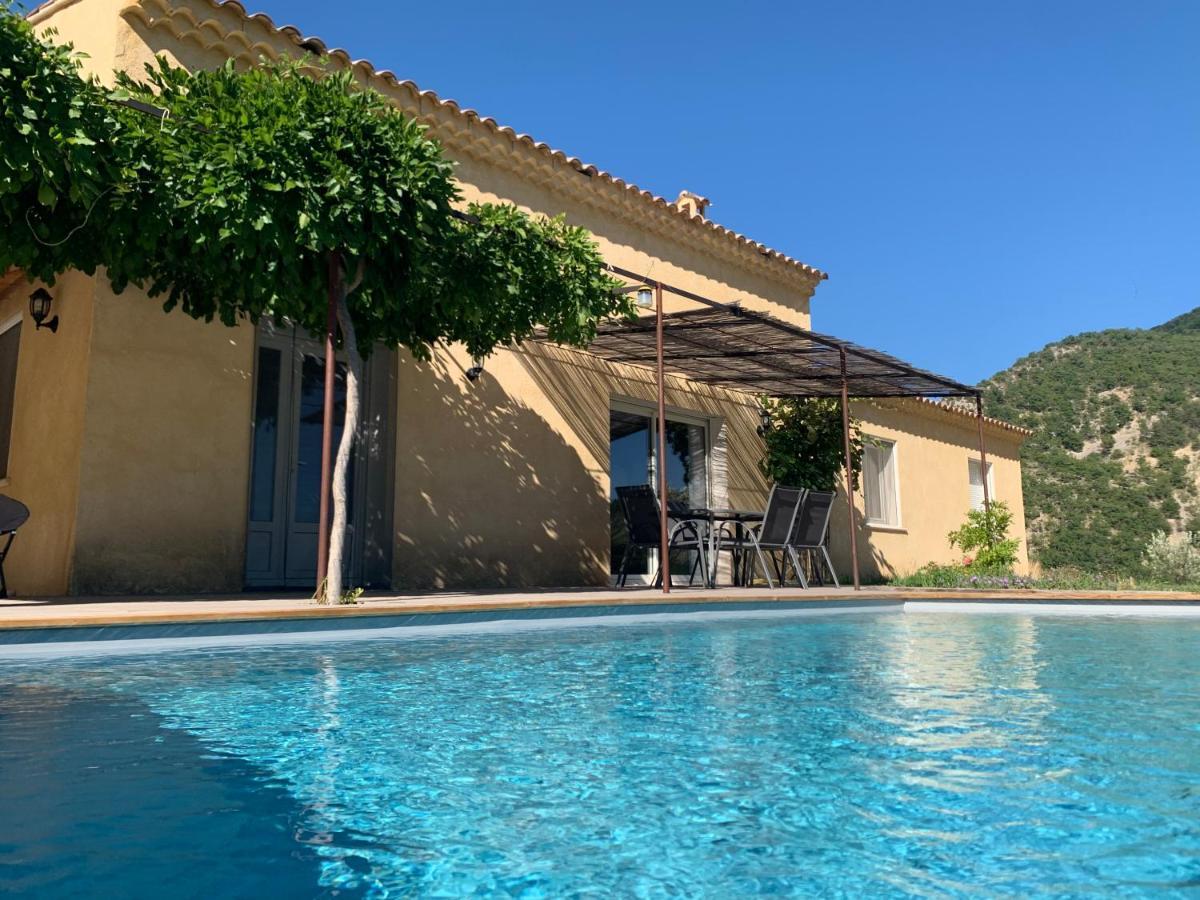 Estive Des Angelettes Piscine Chauffee Sauna Saint-Ferréol-Trente Buitenkant foto